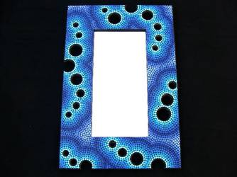 painted mirrors in a individual design